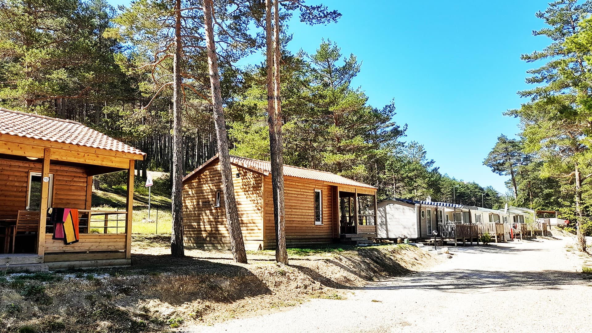 A scenery from Camping Tikayan La Pinatelle