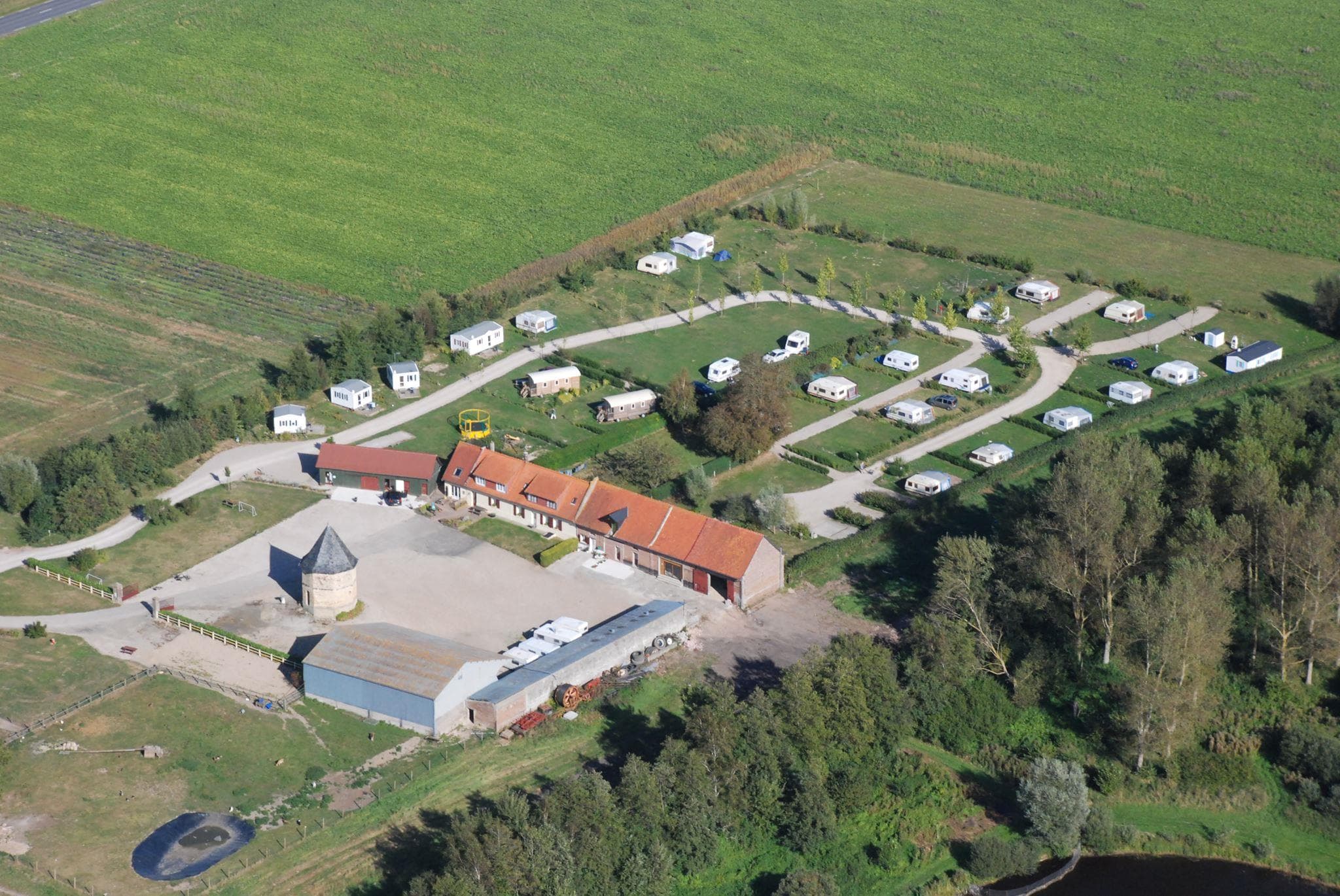 A scenery from Camping de la Mottelette