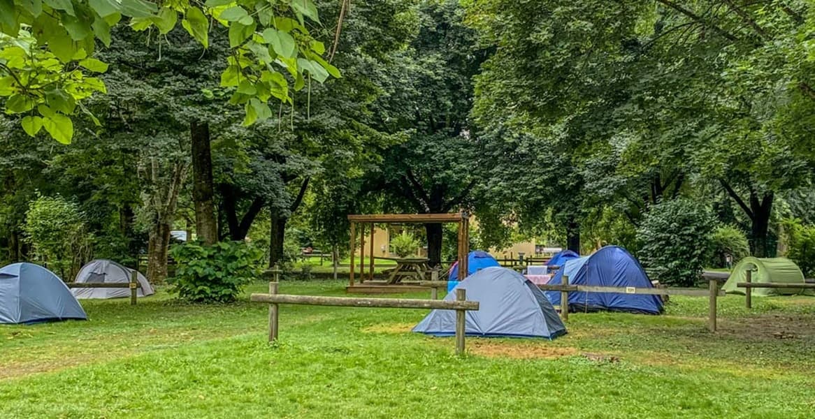 A scenery from Camping Au Bon Endroit