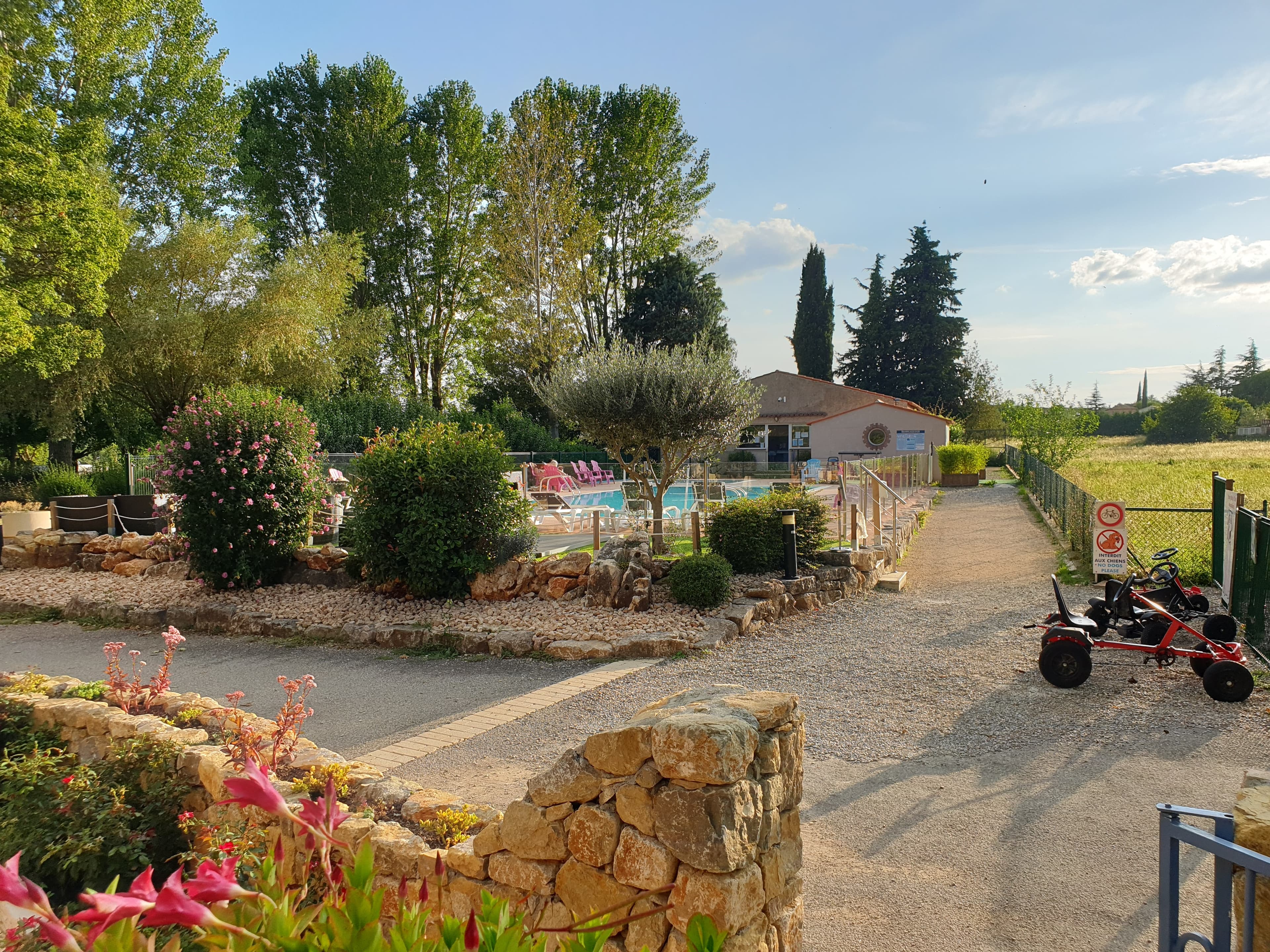A scenery from Camping L'Oasis du Verdon