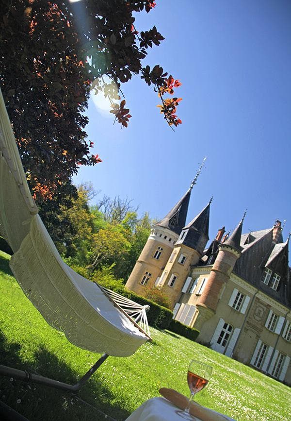 A scenery from Camping Château Le Haget