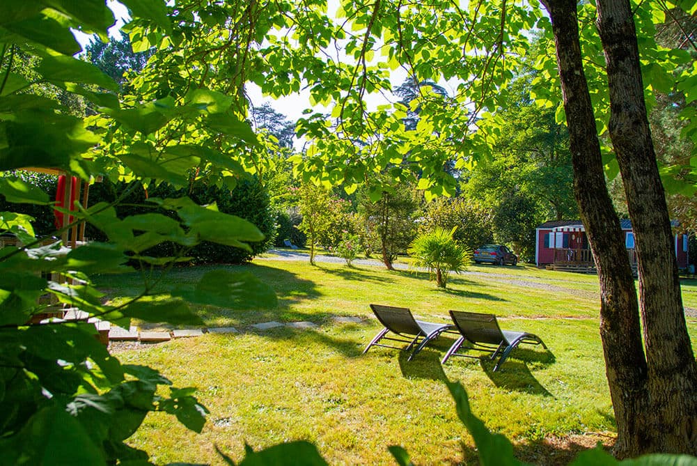 A scenery from Camping Château Le Haget