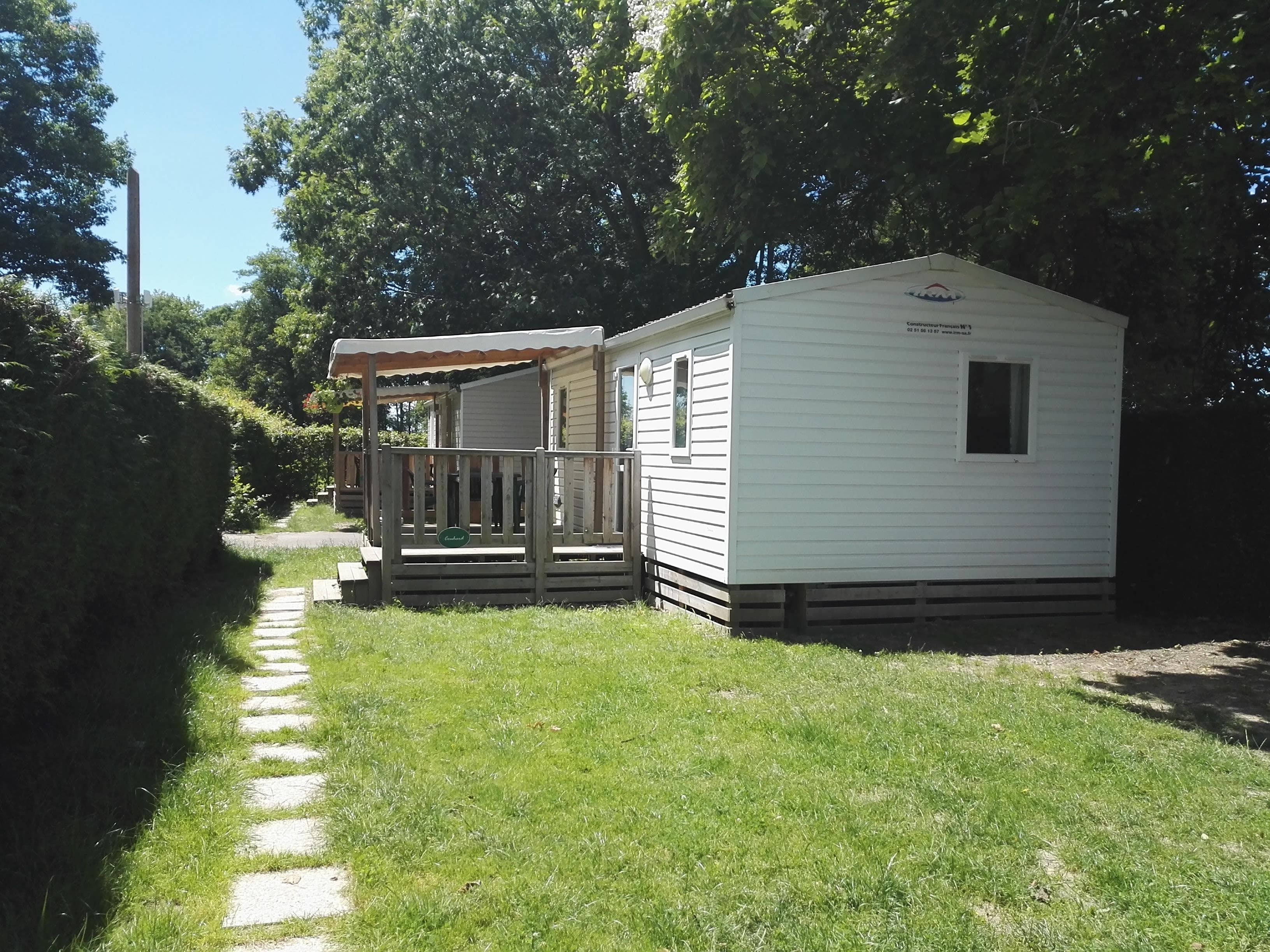 A scenery from Camping d'Autun