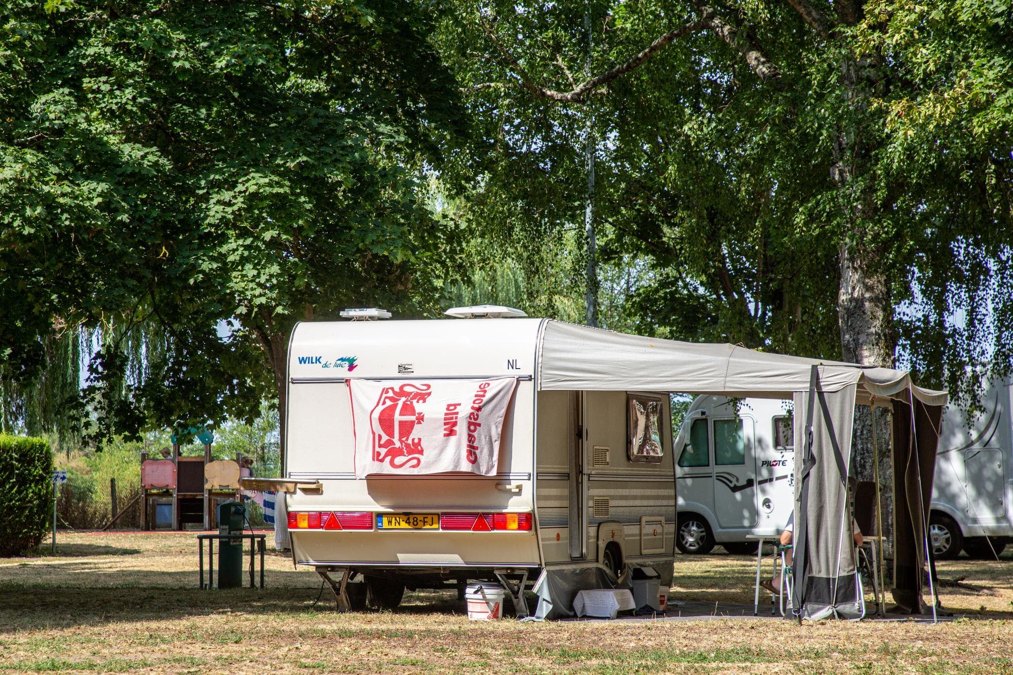 A scenery from Camping d'Autun