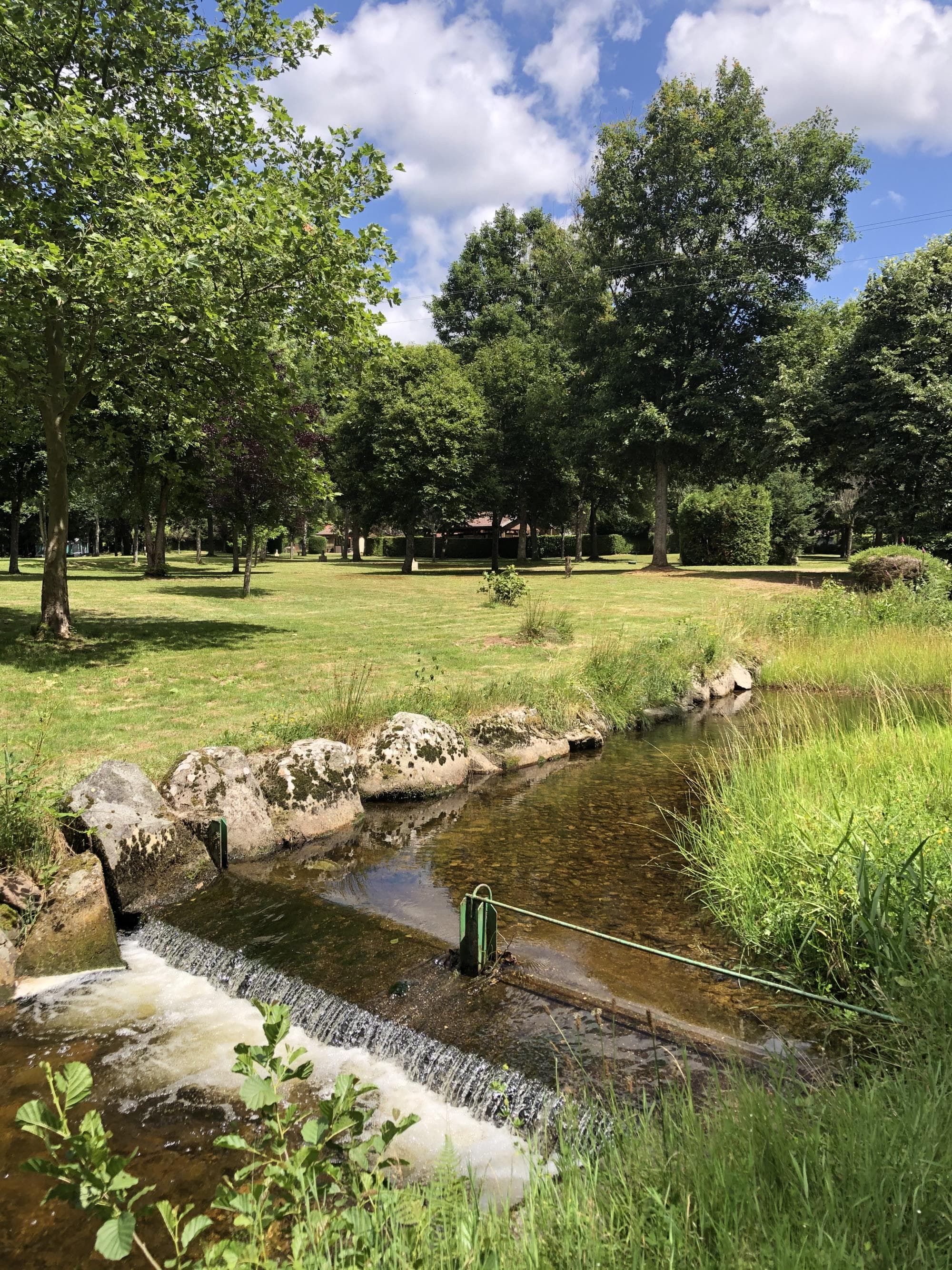 A scenery from Camping Pré Vologne