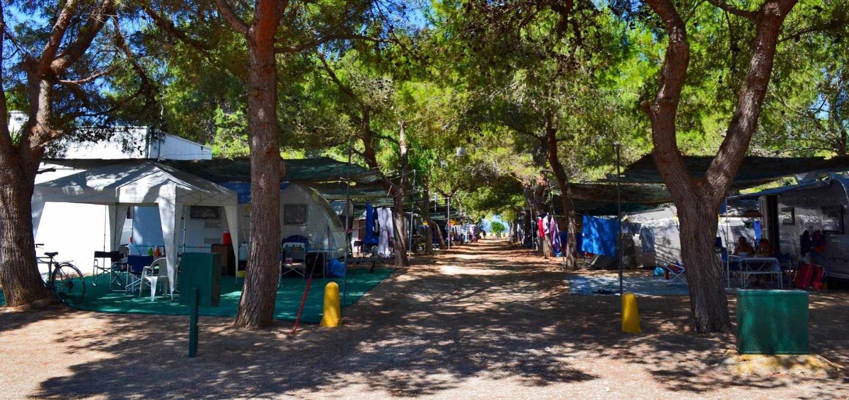 A scenery from Camping La Masseria