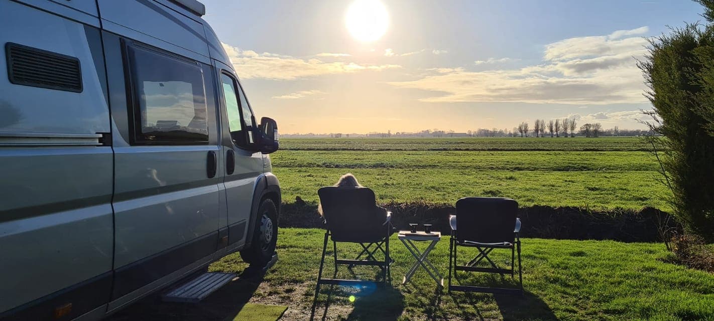 A scenery from Camping De Grienduil