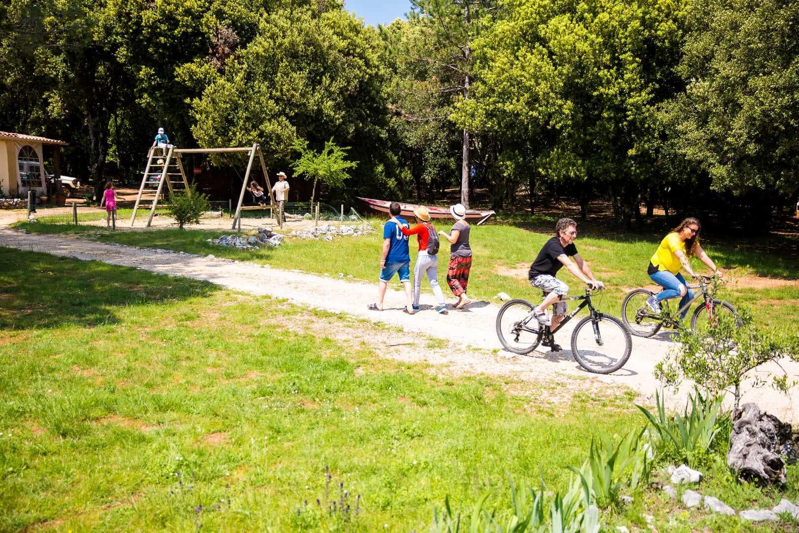 A scenery from Camping Mille Etoiles