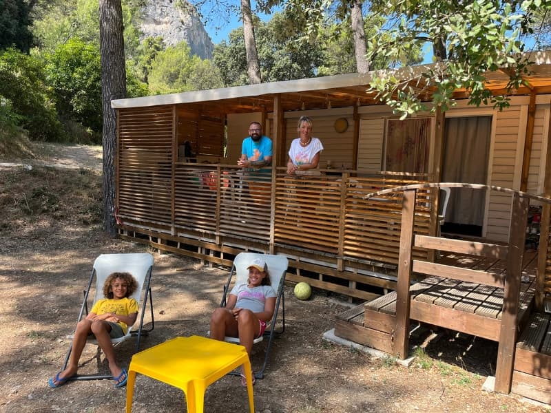 A scenery from Camping La Vallée Heureuse