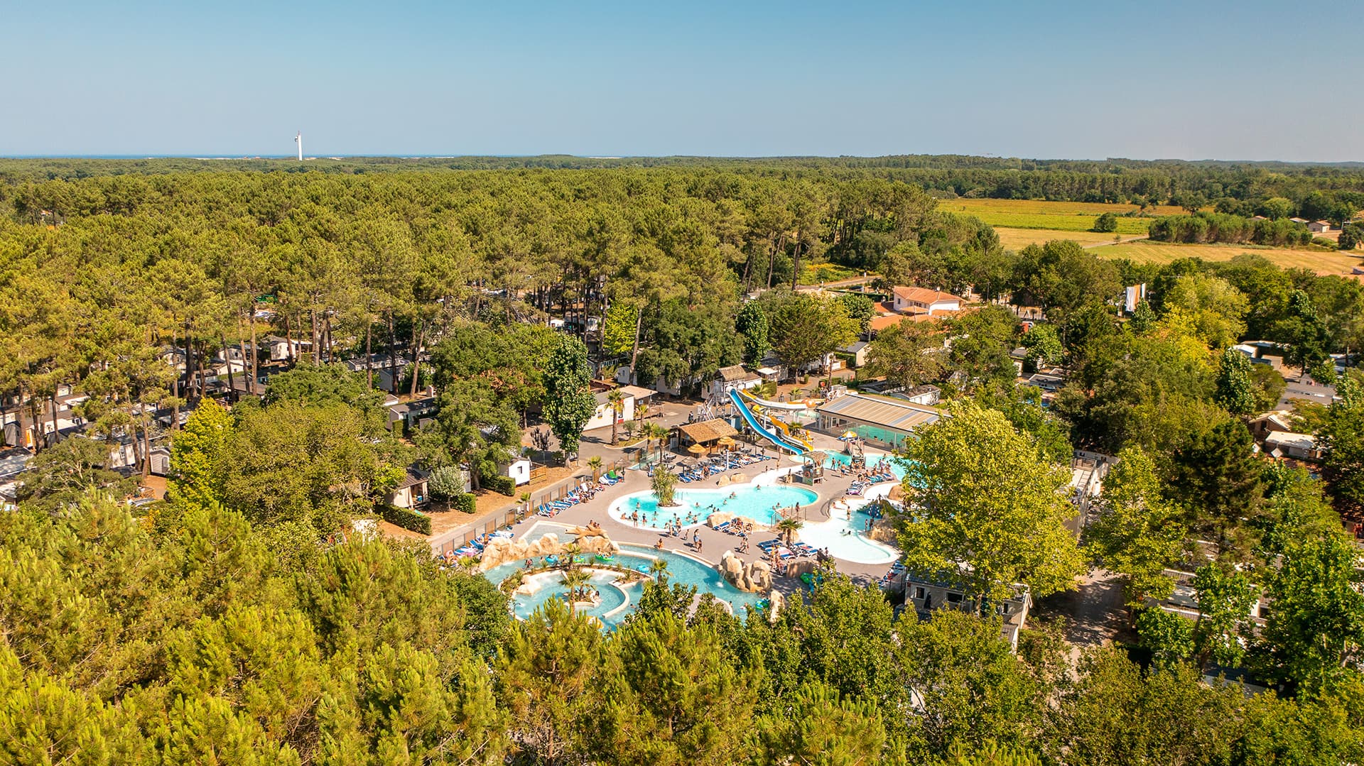 A scenery from Plein Air Locations - camping Lou Pignada