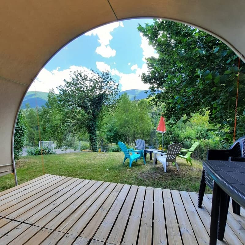 A scenery from Camping la Ribière