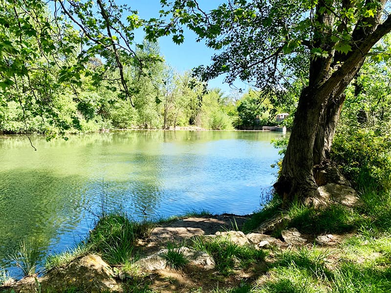 A scenery from Camping Le Val de Cesse