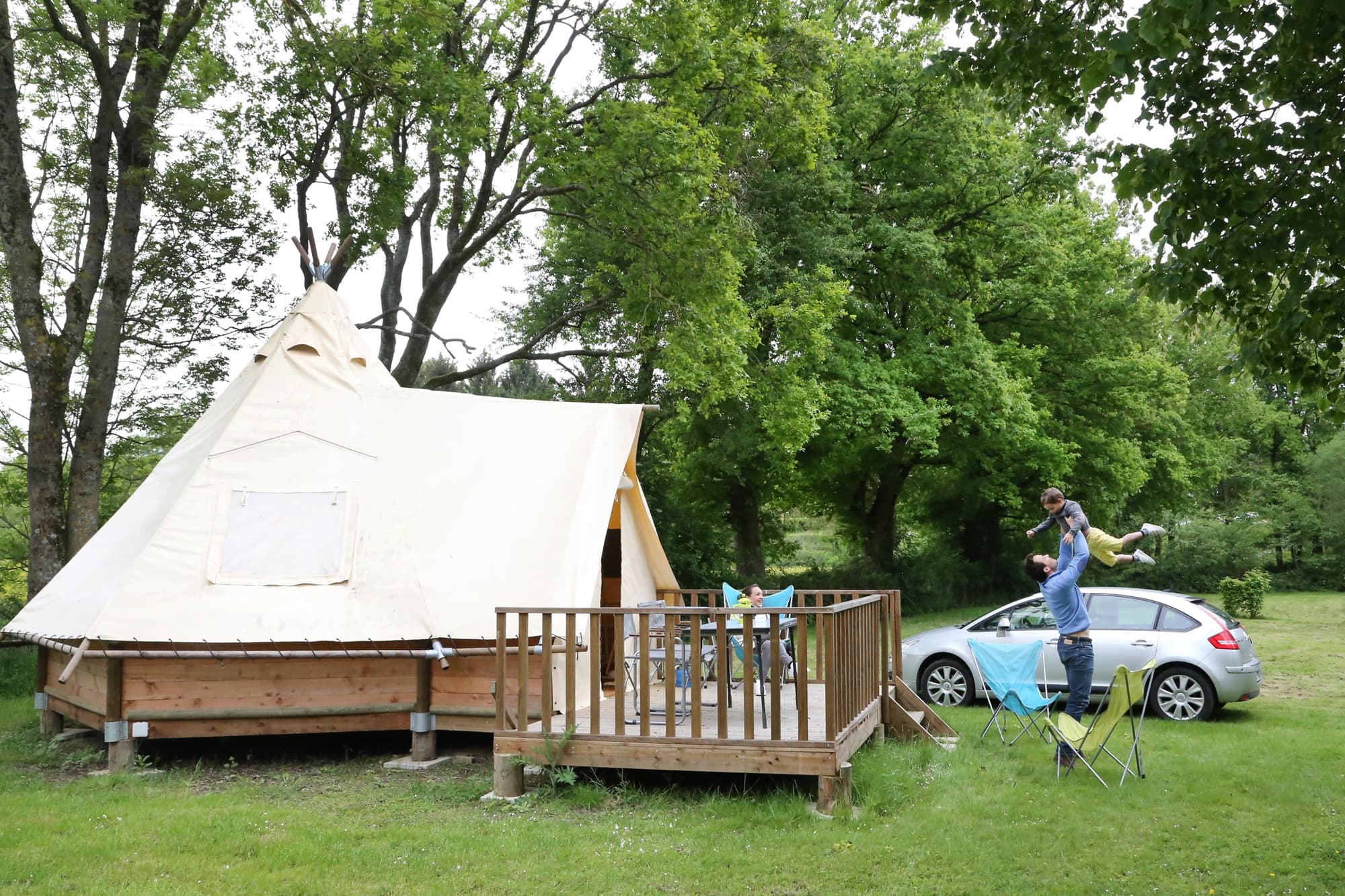 A scenery from CAMPING LE NID DU PARC