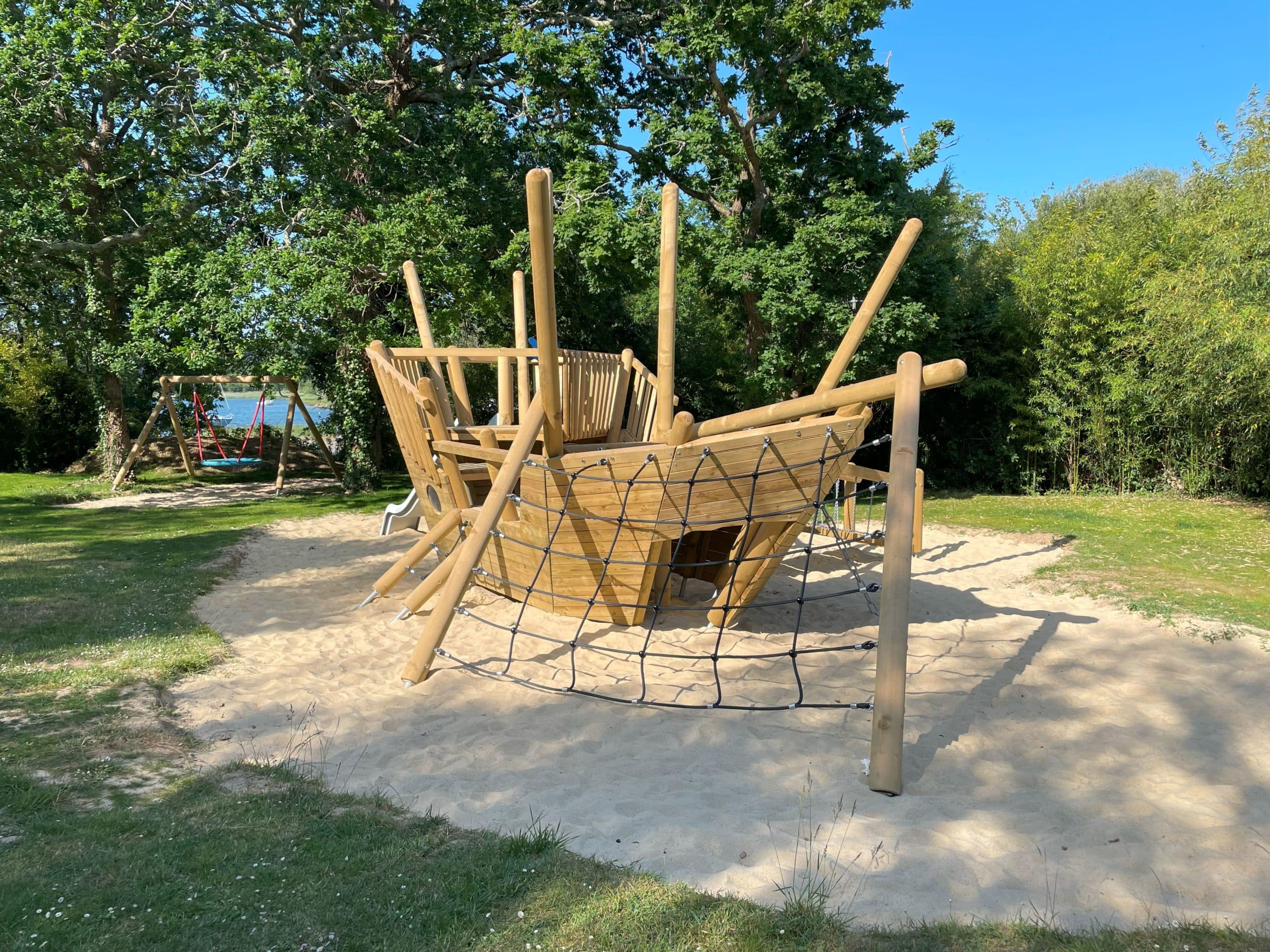 A scenery from Camping du Roz