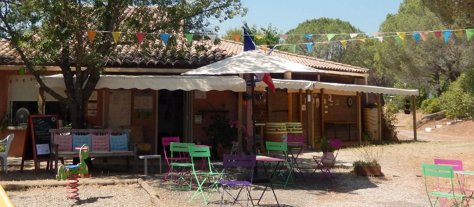 A scenery from Camping Les Terrasses