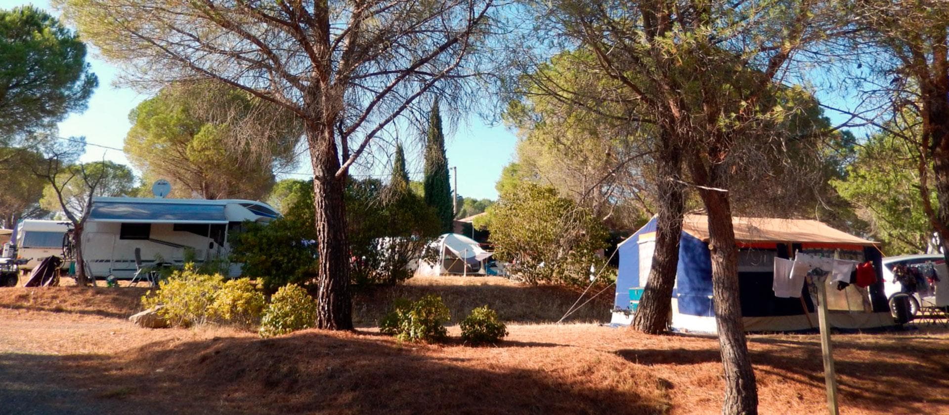 A scenery from Camping Les Terrasses