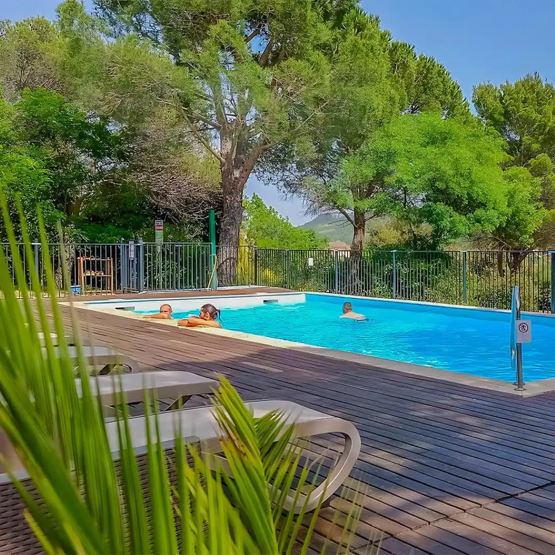 A scenery from Camping Les Terrasses
