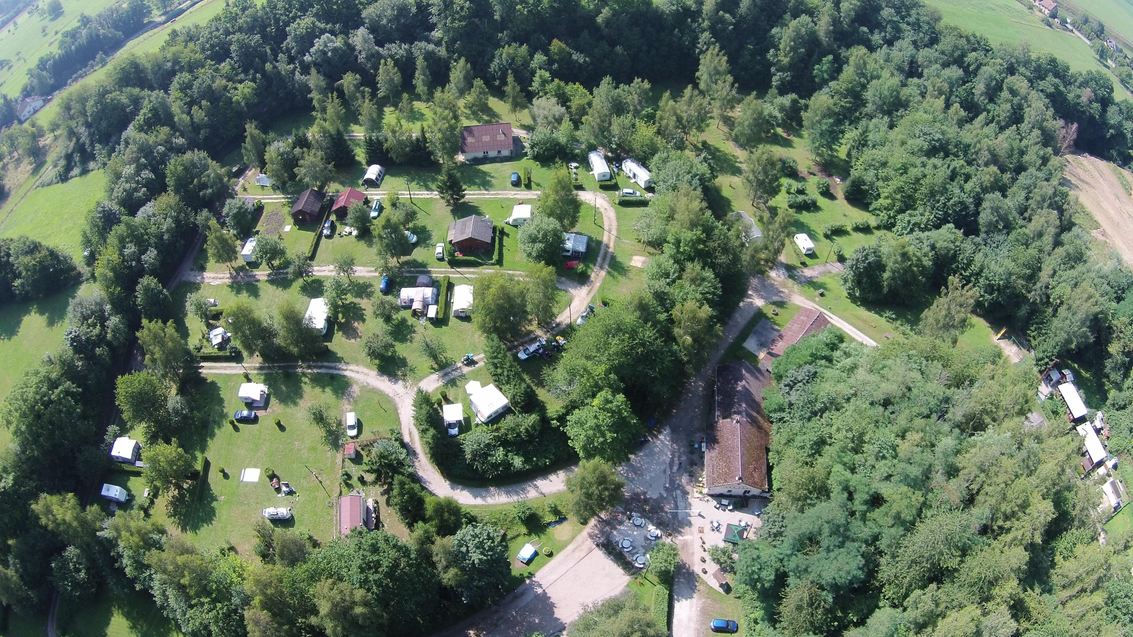 A scenery from Camping Les Bouleaux