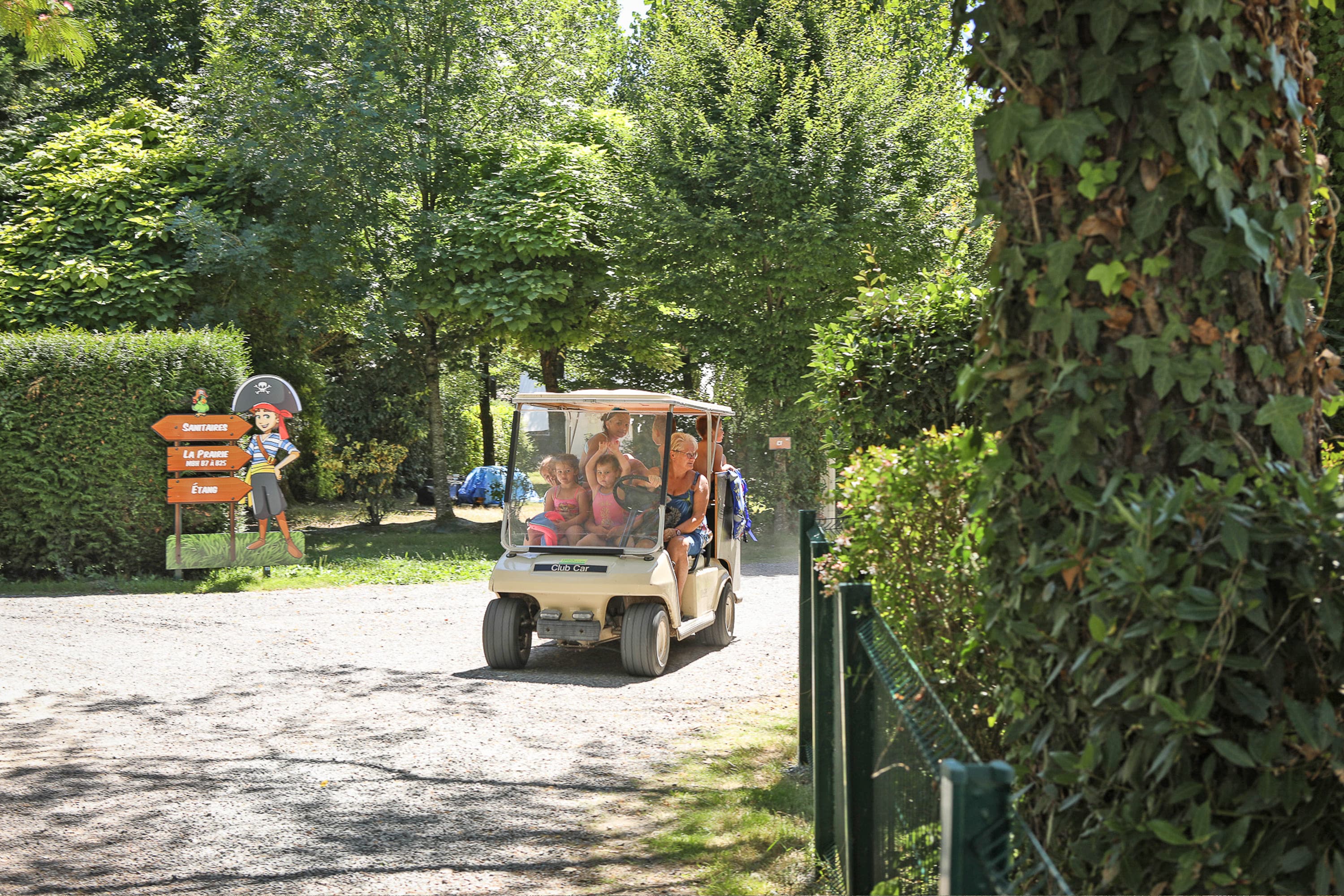 A scenery from Flower Camping Le Pavillon