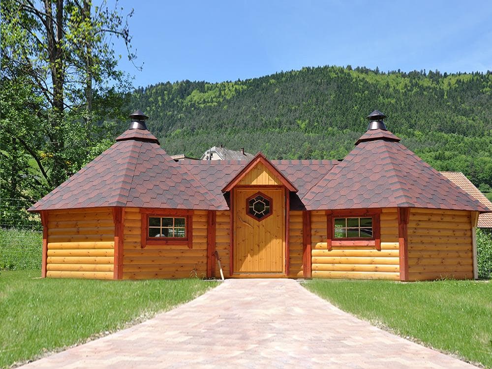 A scenery from Camping Les Huttes