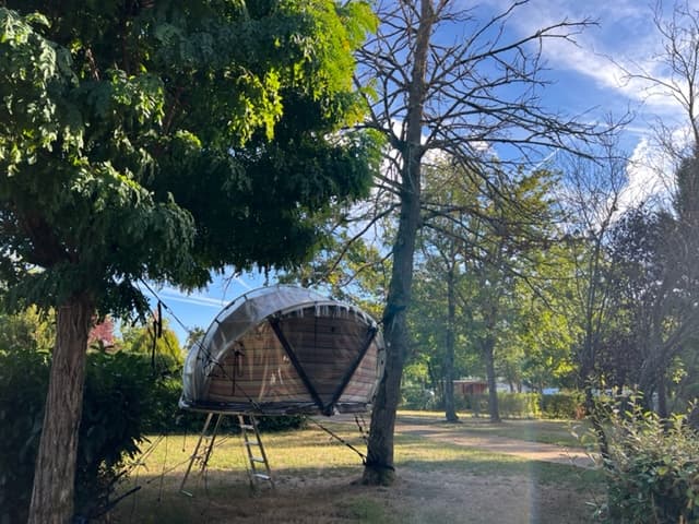A scenery from Camping La Rivière Dorée