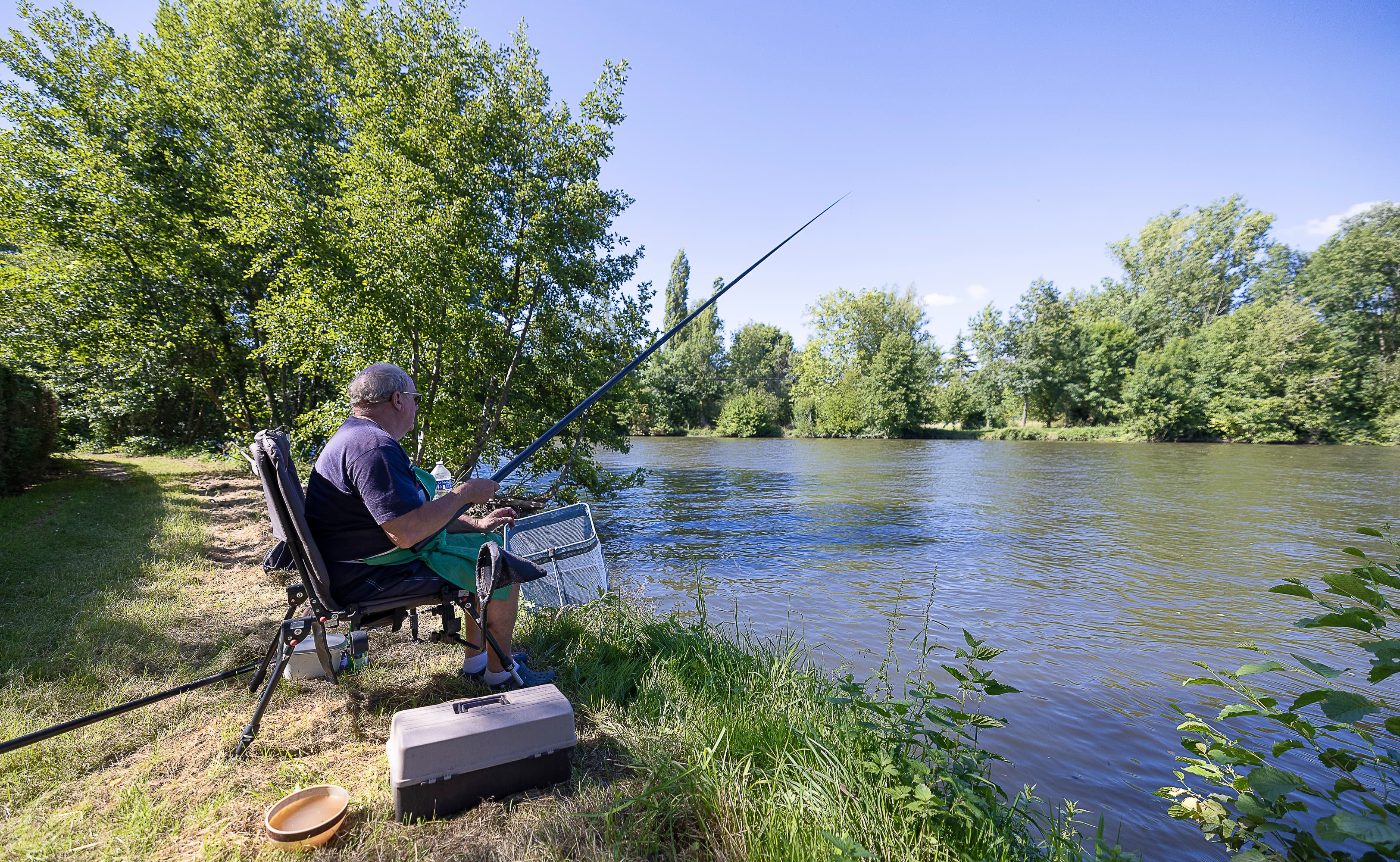 A scenery from Camping LA CIGALINE
