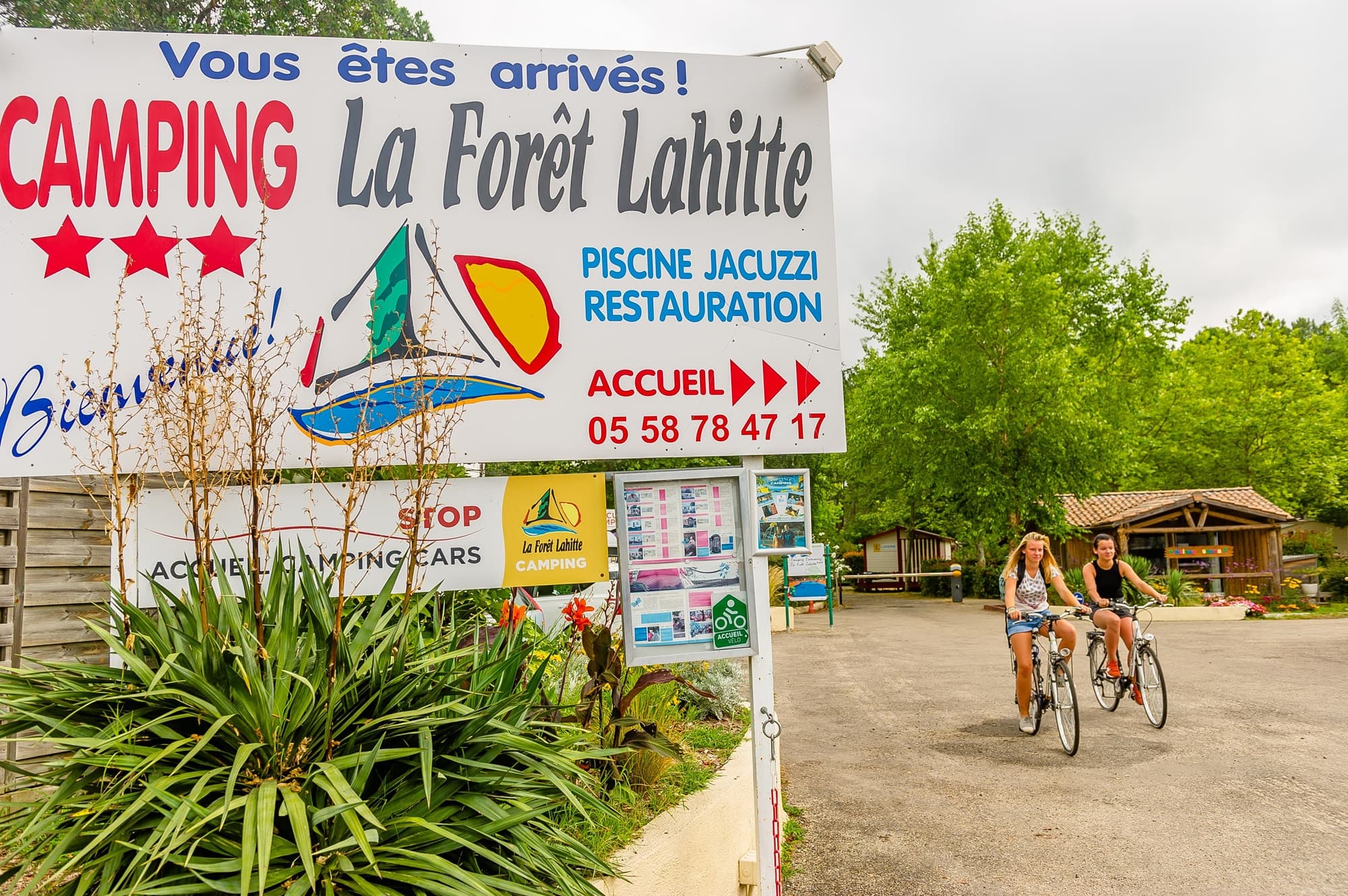 A scenery from Camping La Forêt Lahitte
