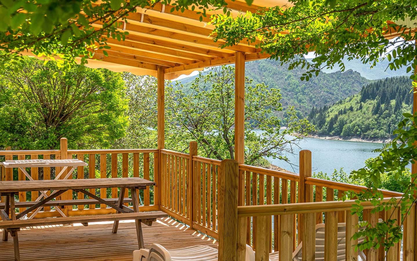A scenery from Camping Lac de Villefort