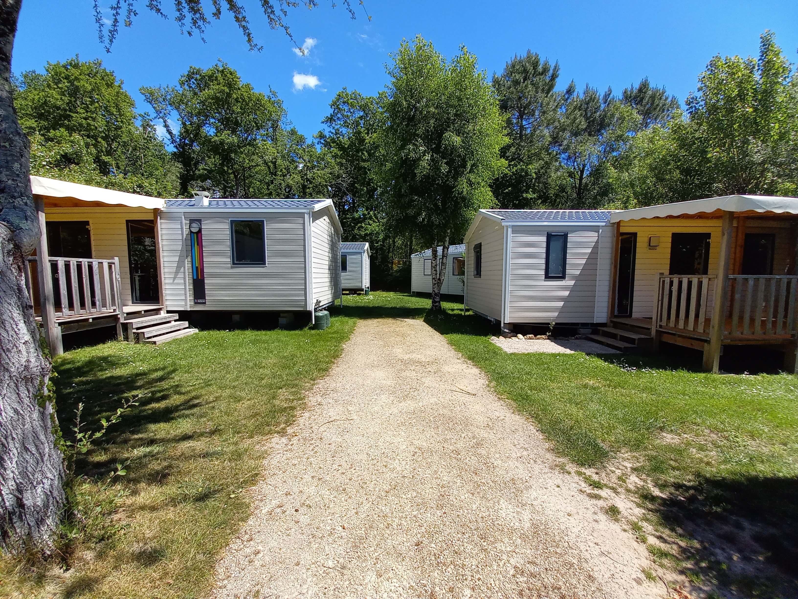 A scenery from Camping de KERGO