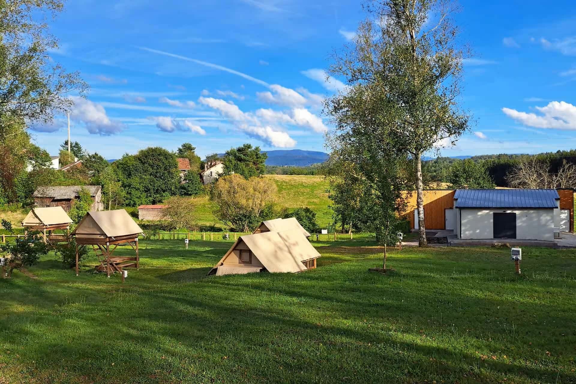 A scenery from Camping D'Étival