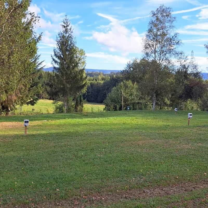 A scenery from Camping D'Étival