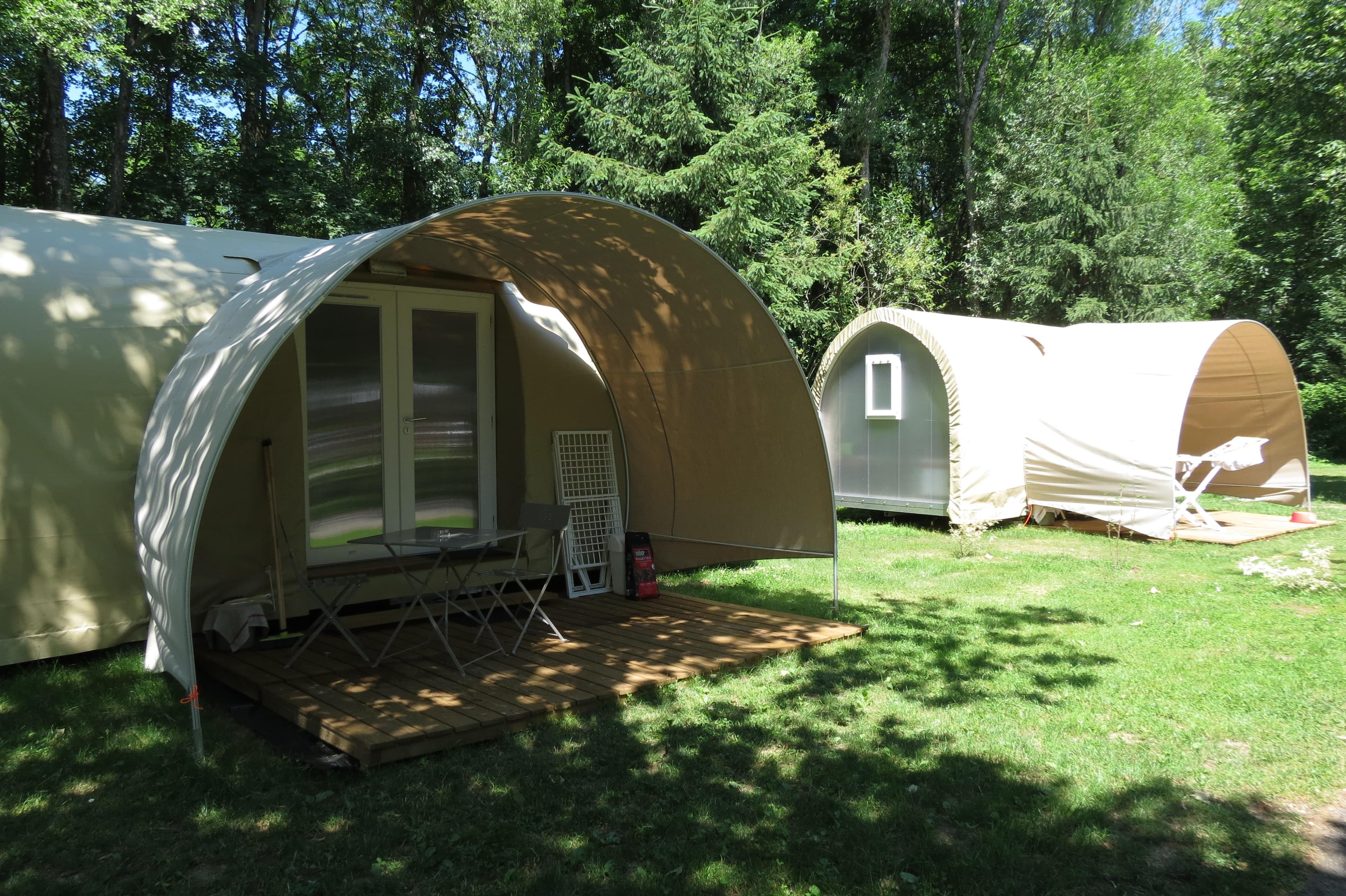A scenery from Camping de Masevaux