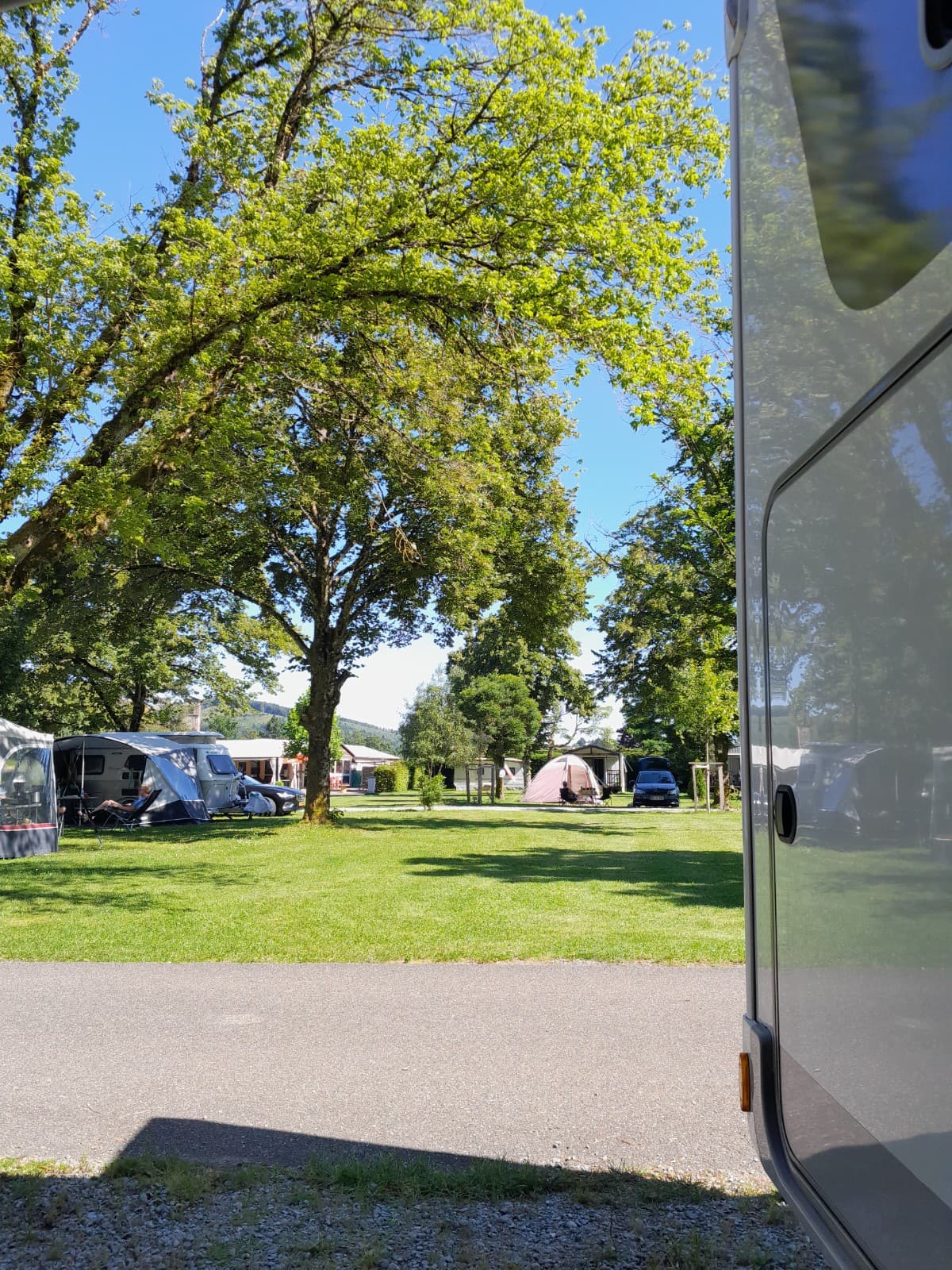 A scenery from Camping de Masevaux