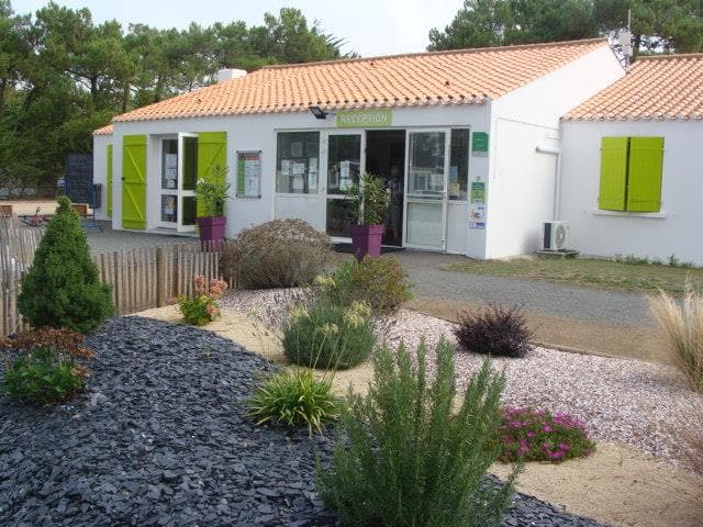 A scenery from Camping de Sion