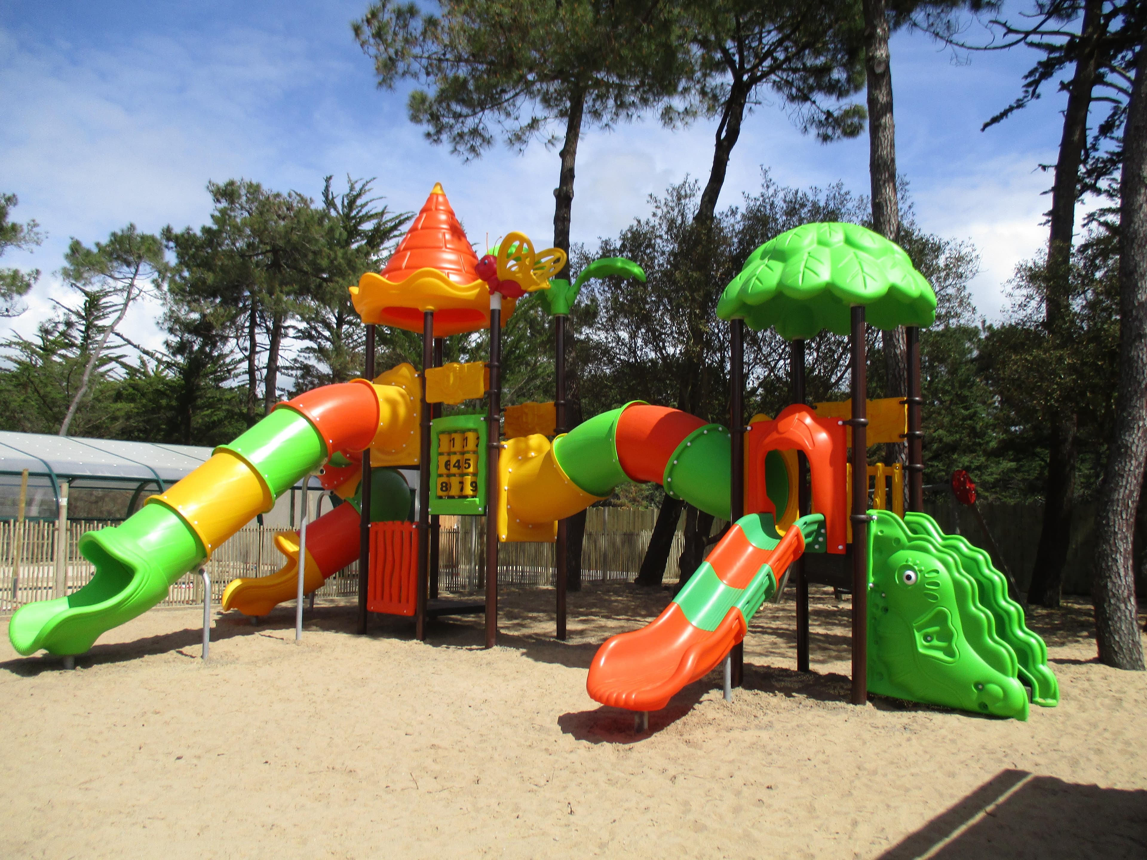 A scenery from Camping de Sion