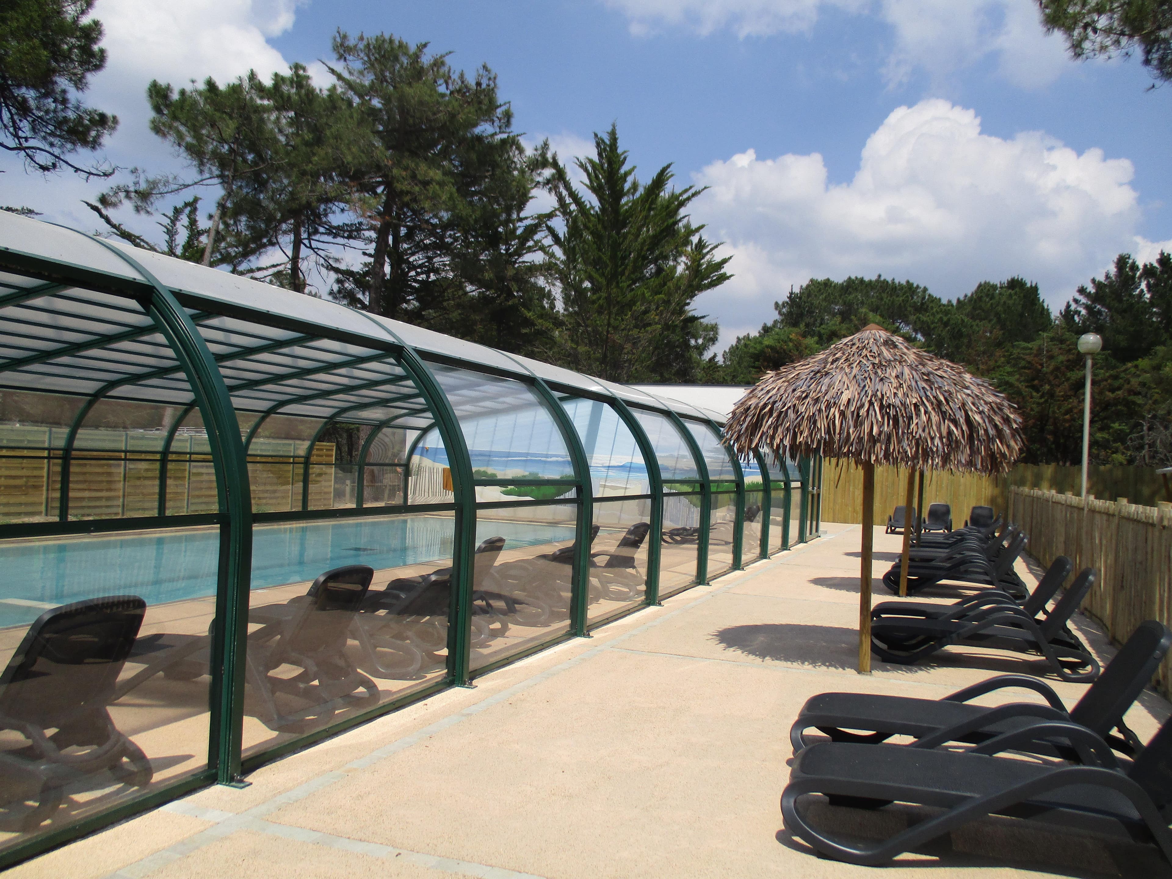 A scenery from Camping de Sion