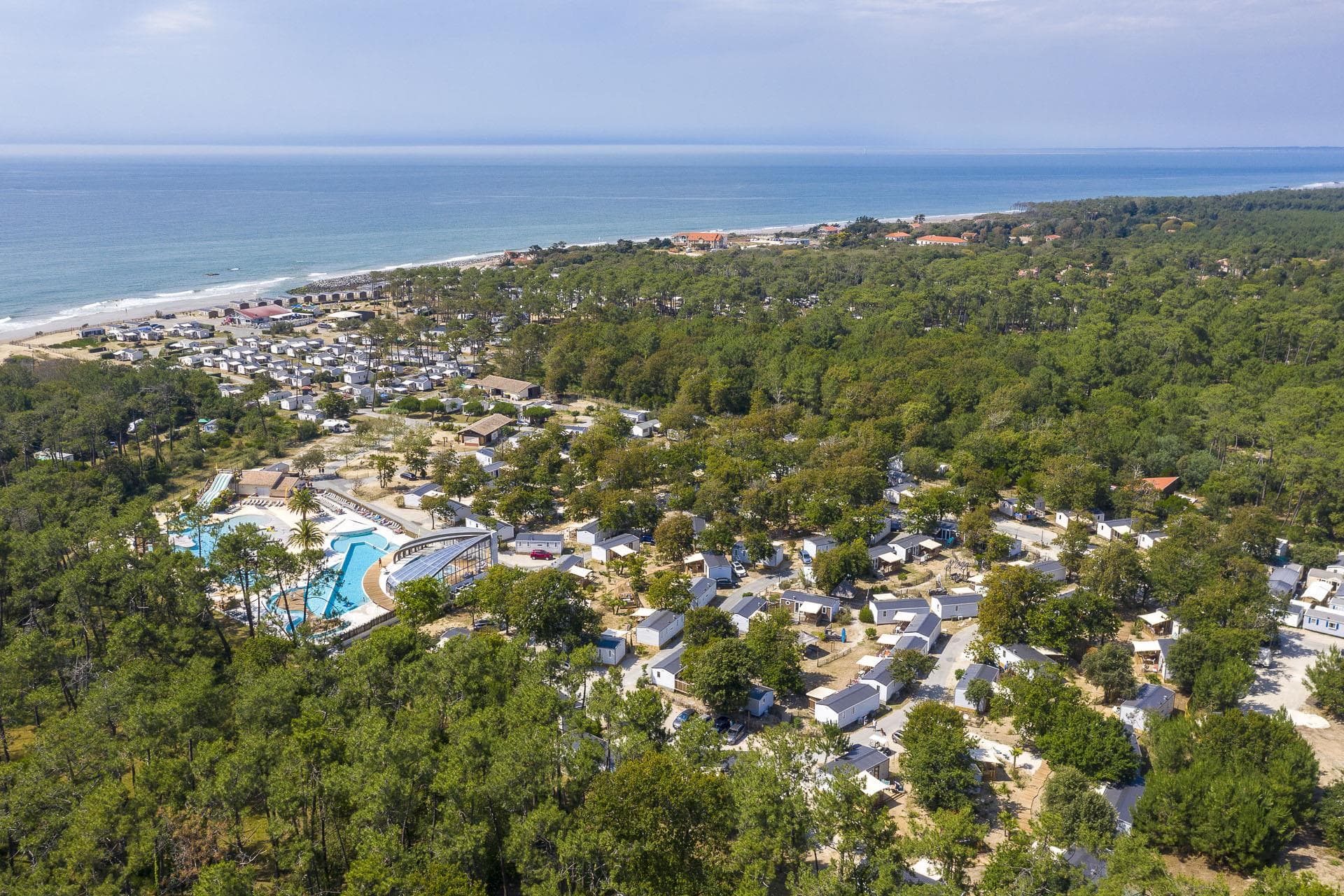 A scenery from Camping Sandaya Soulac Plage