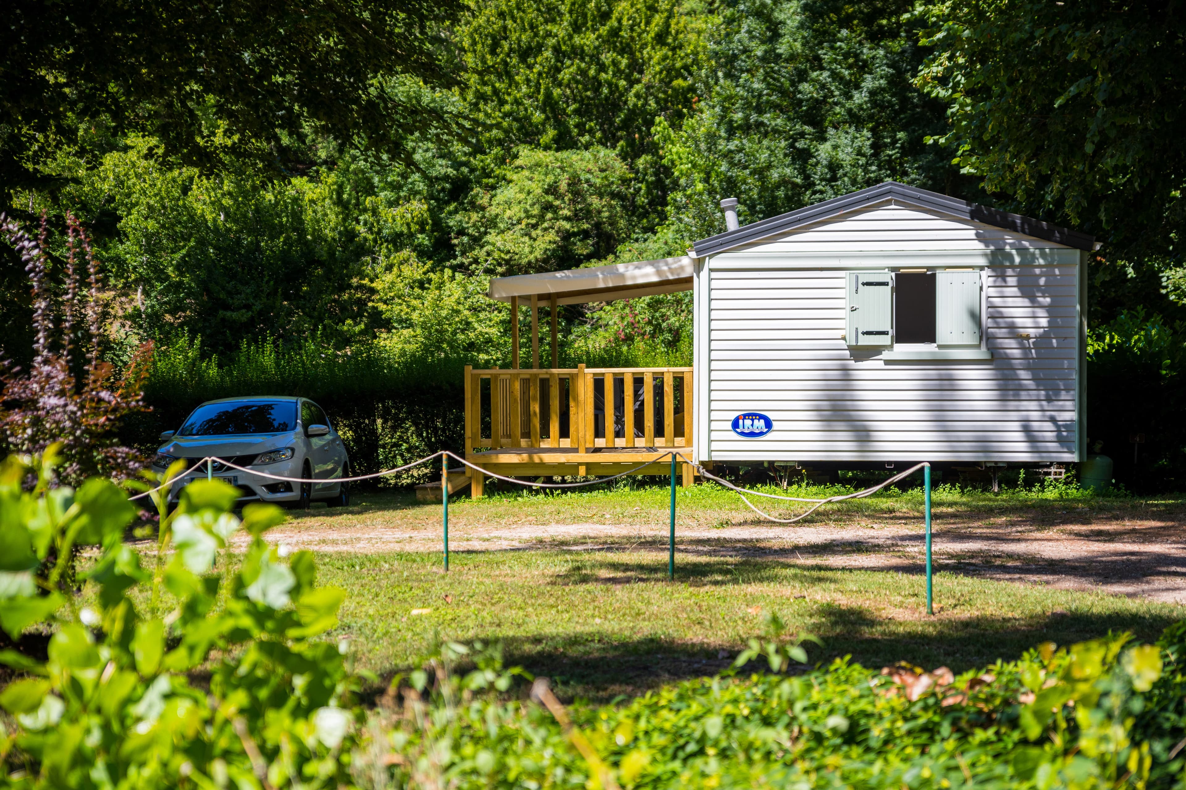 A scenery from Camping d'Auberoche