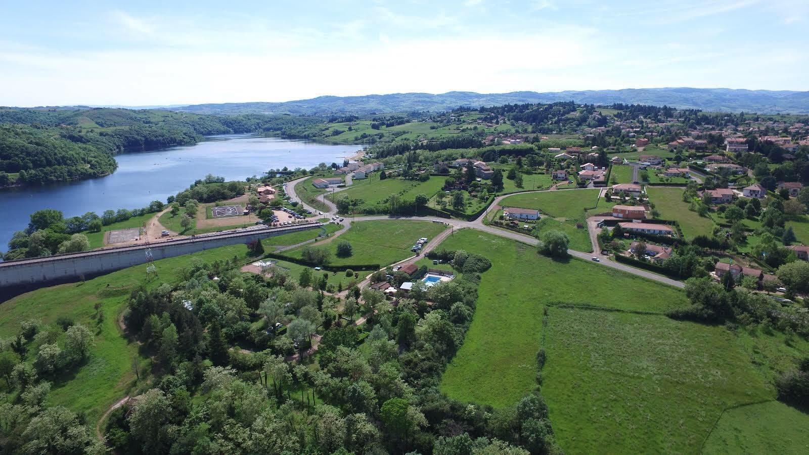 A scenery from Camping L'Orée du Lac