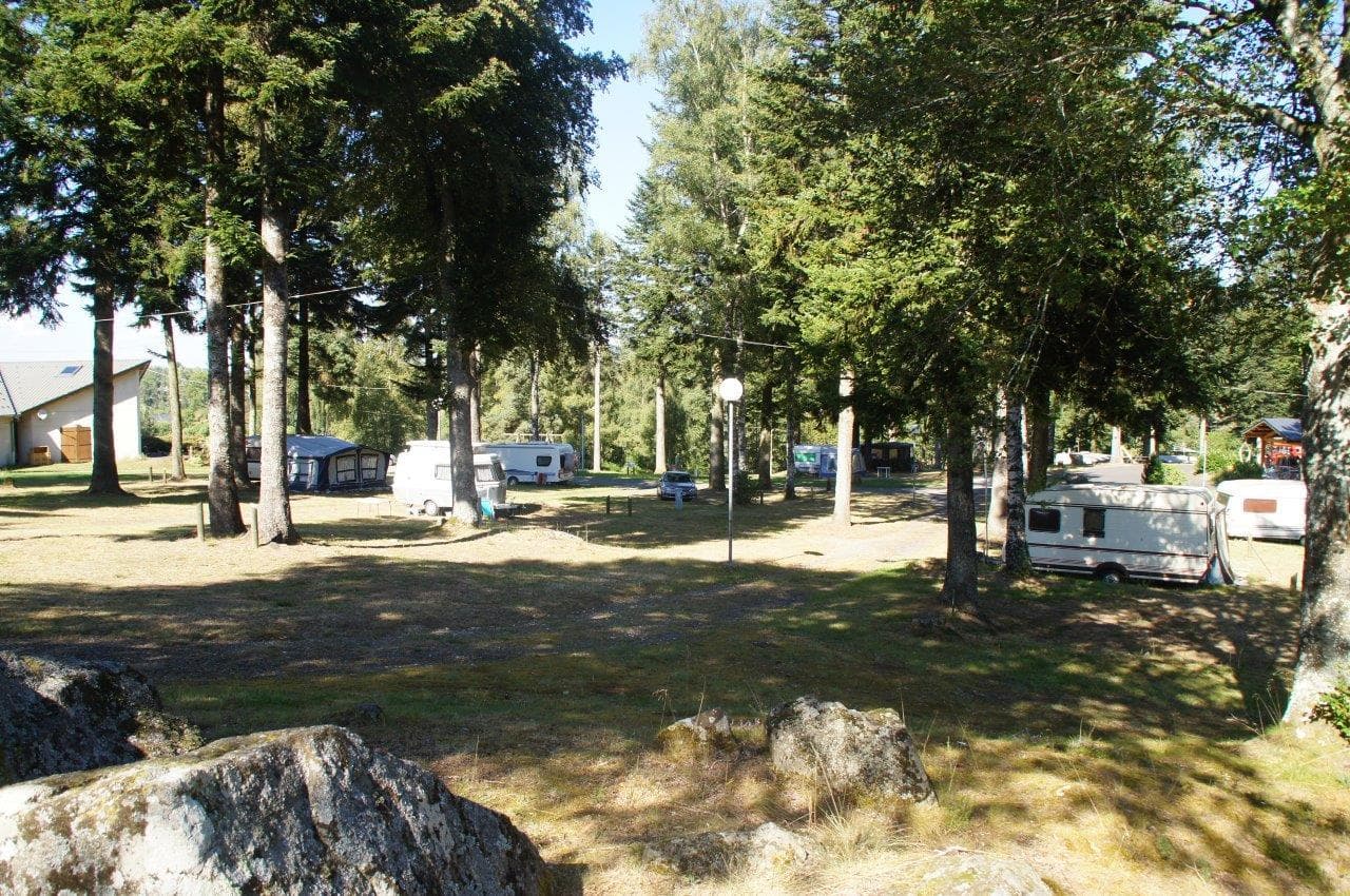 A scenery from Camping Les Murmures du Lignon