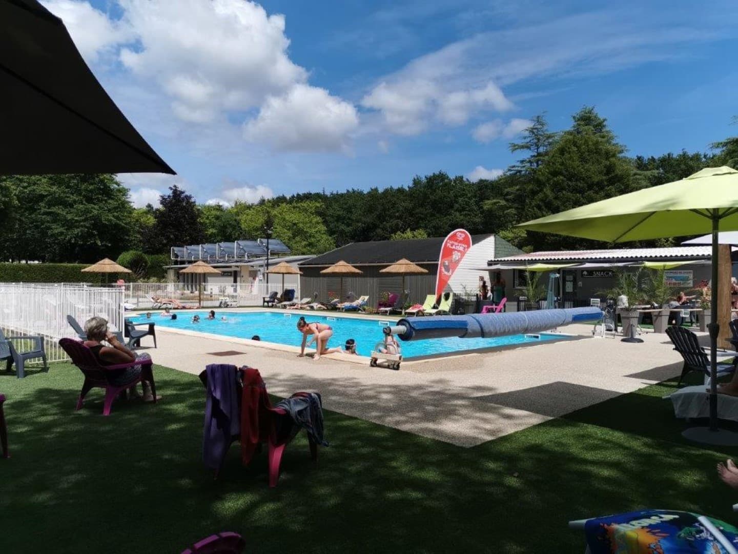 A scenery from Camping La Forêt
