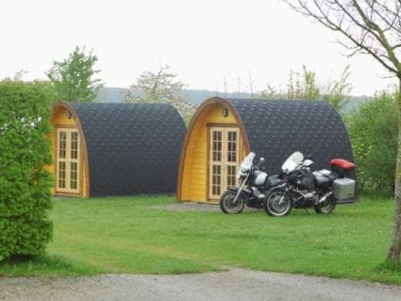 A scenery from Camping Paradies Franken