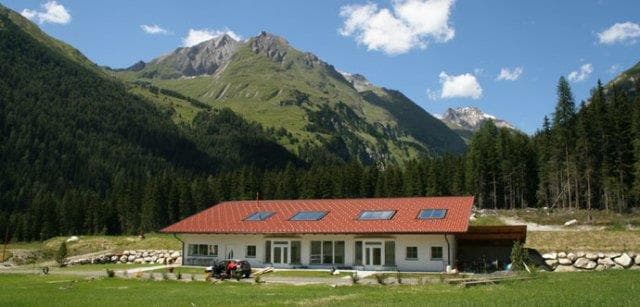 A scenery from Nationalpark Camping Kals