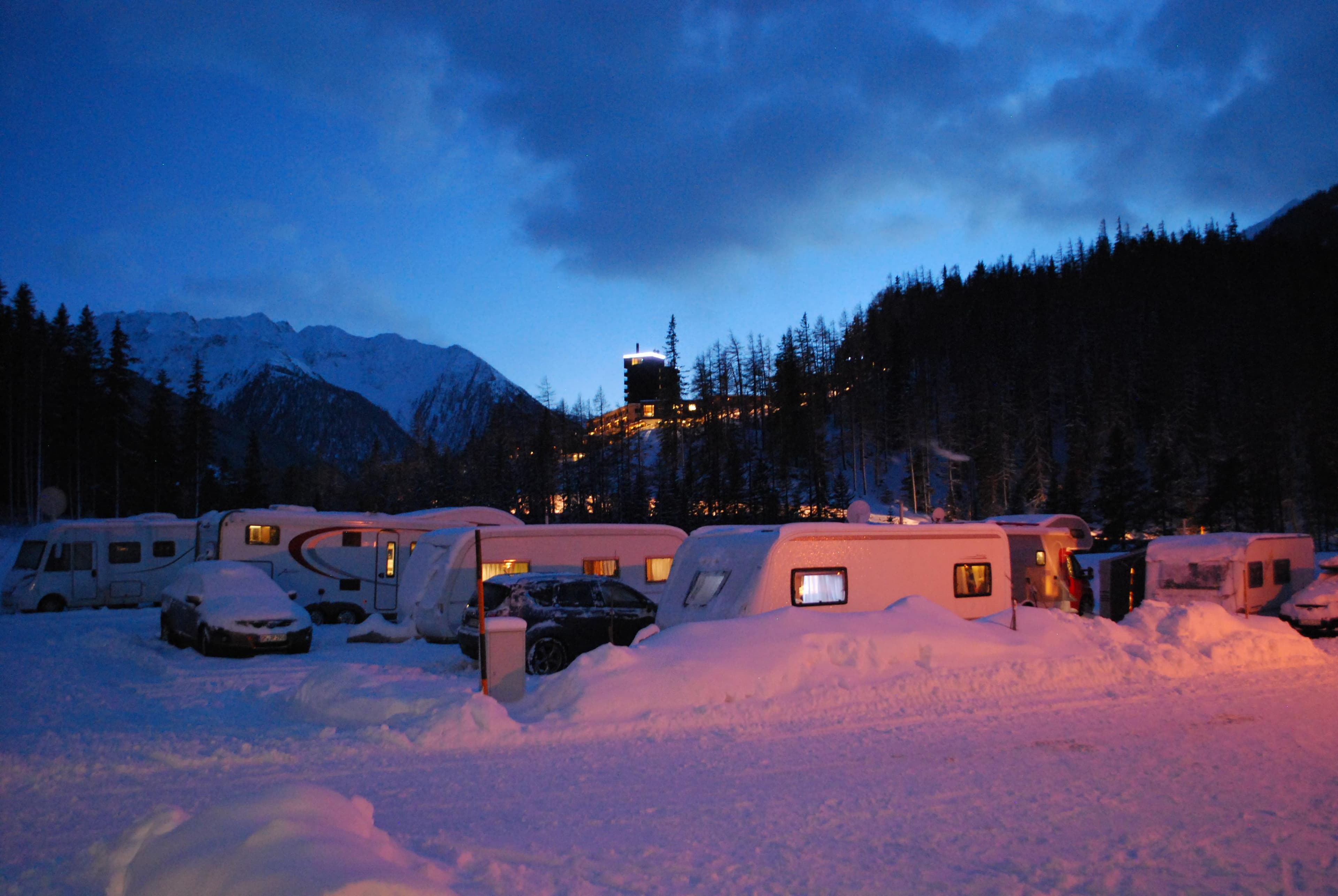 A scenery from Nationalpark Camping Kals