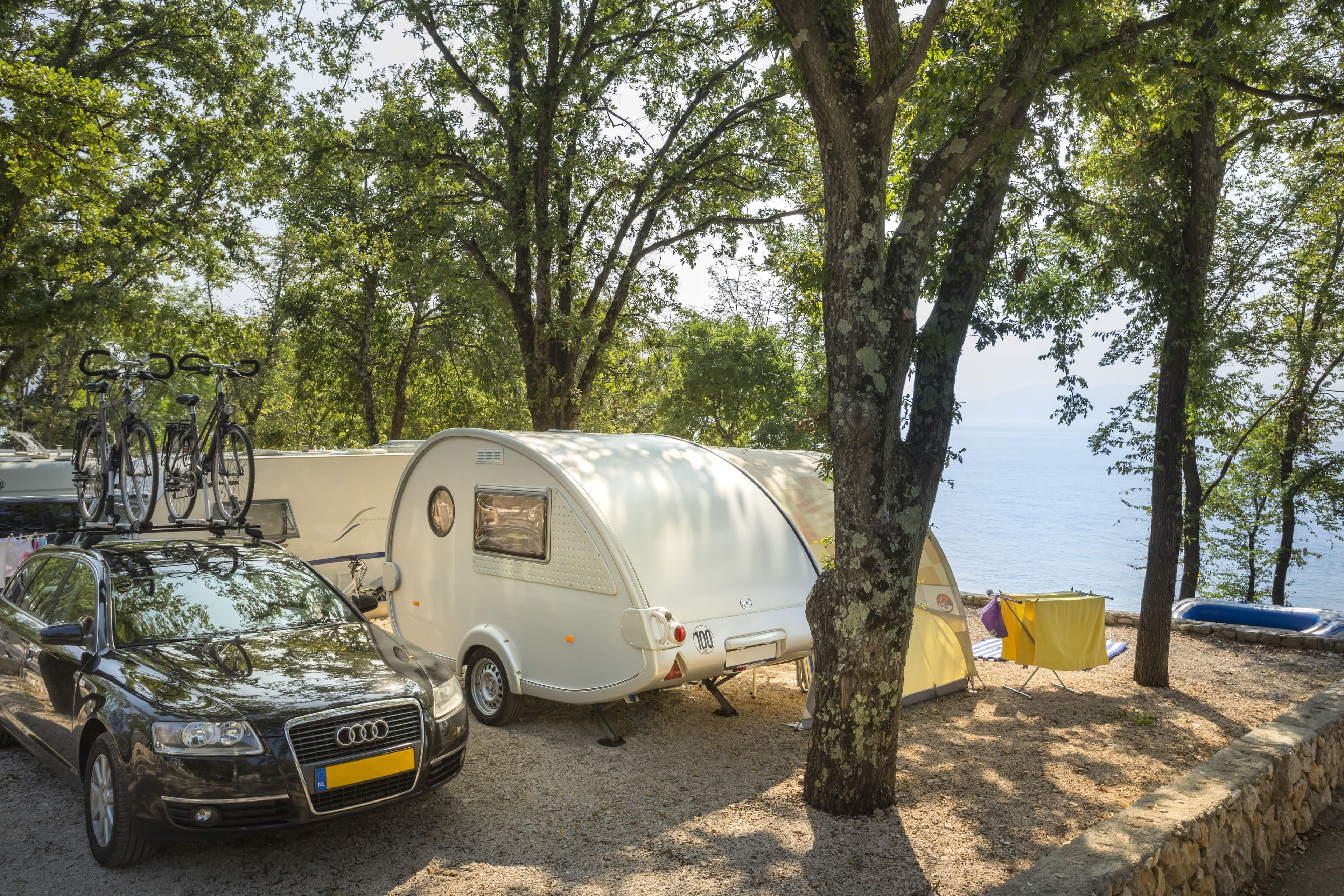 A scenery from Aminess Atea Camping Resort