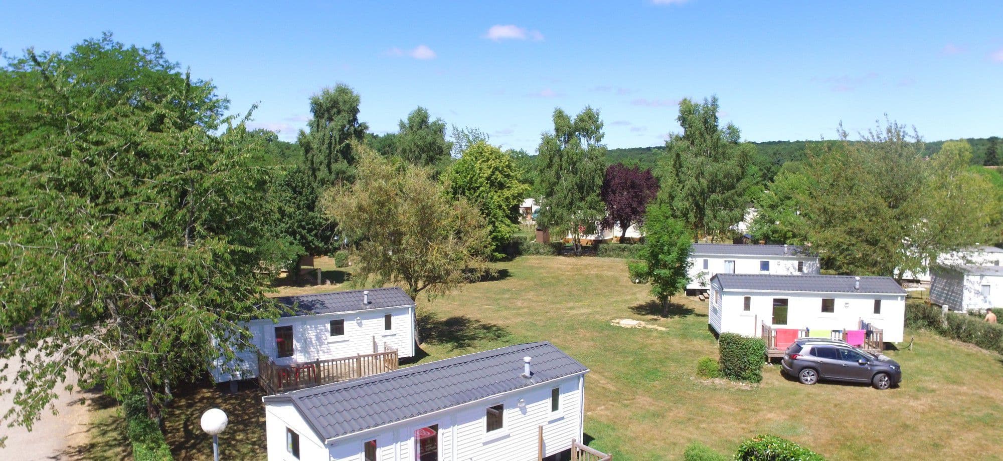 A scenery from Camping Du Perche
