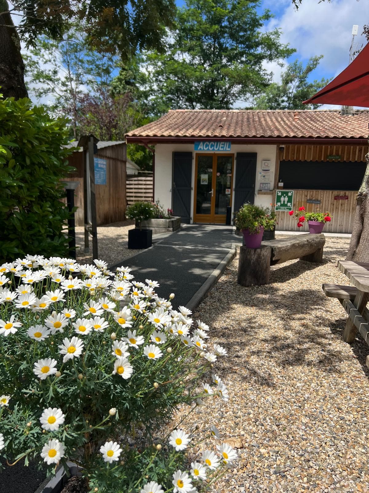 A scenery from Camping Les Ecureuils