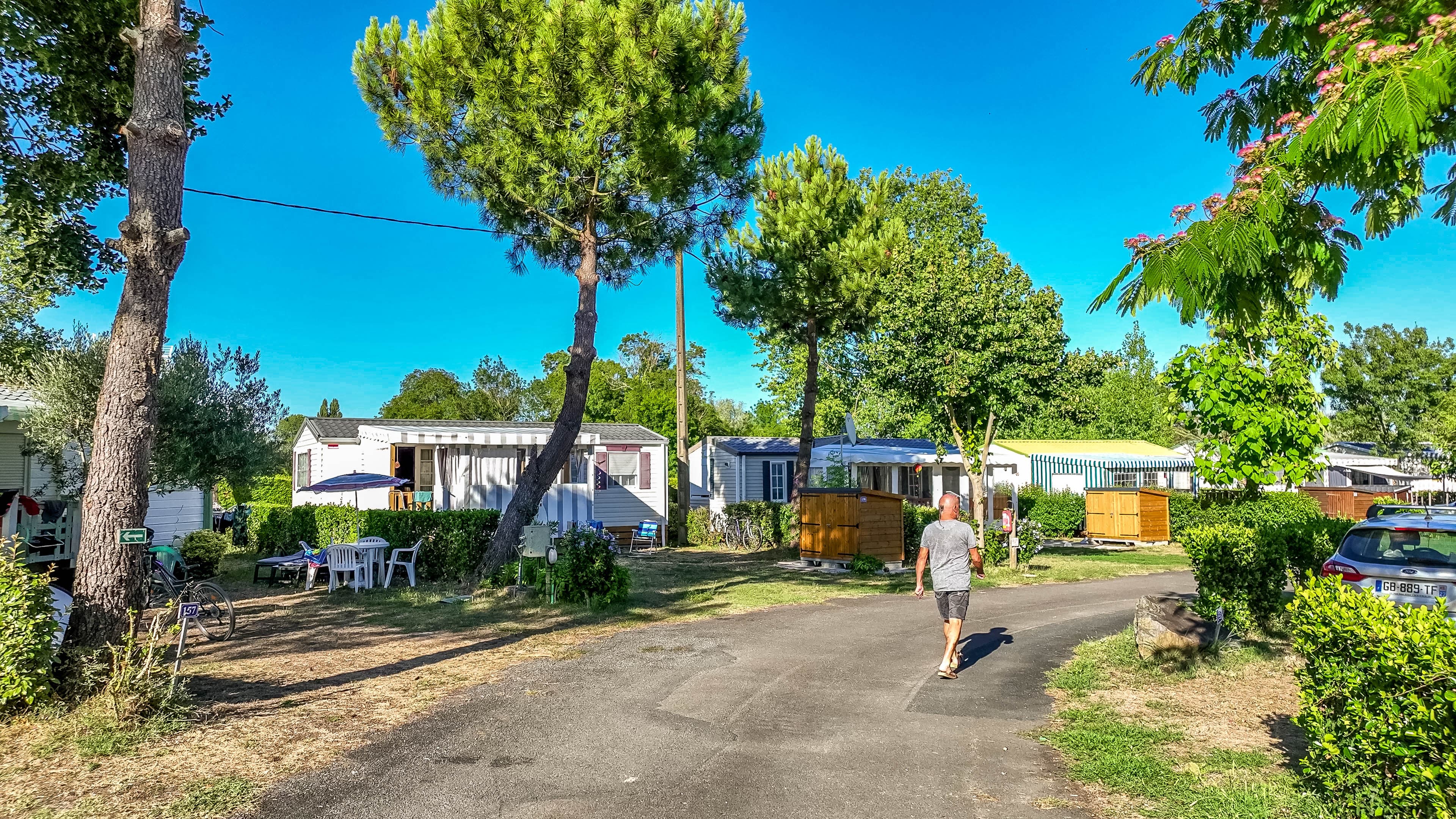 A scenery from Camping Le Lagon Bleu