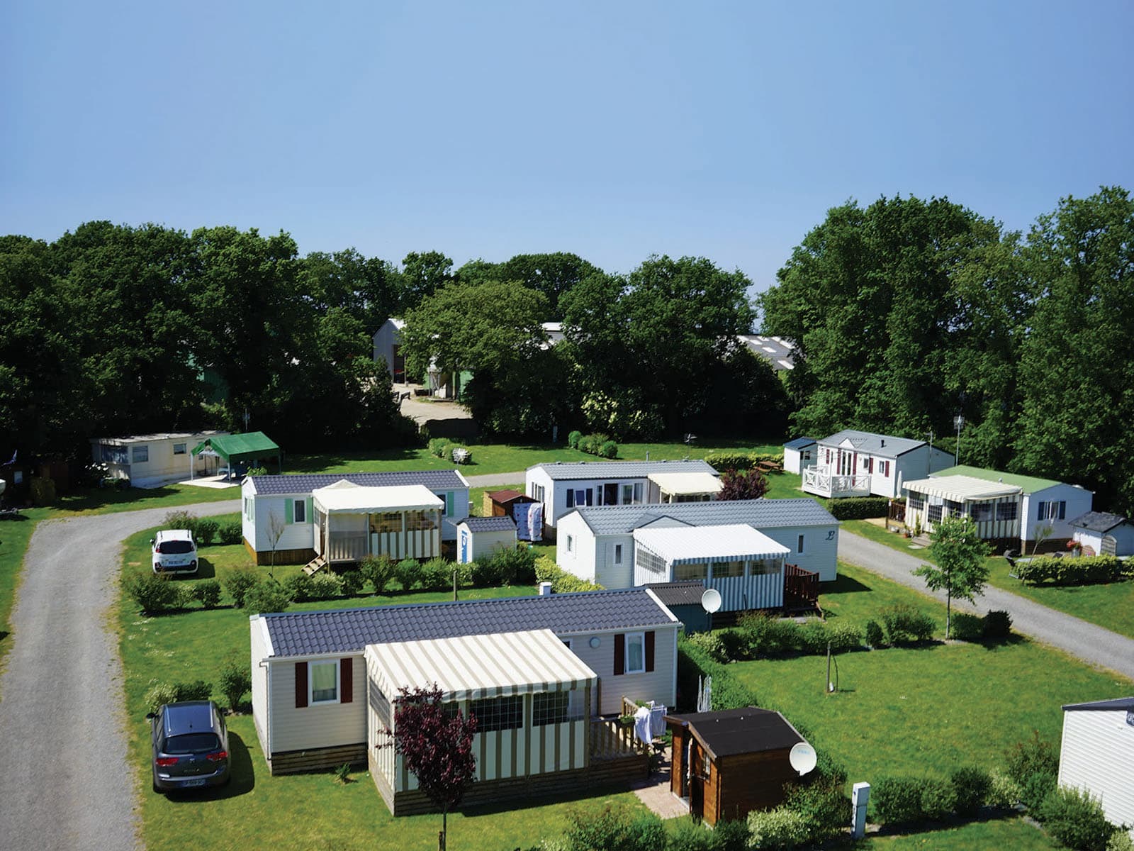 A scenery from Camping de la Tour