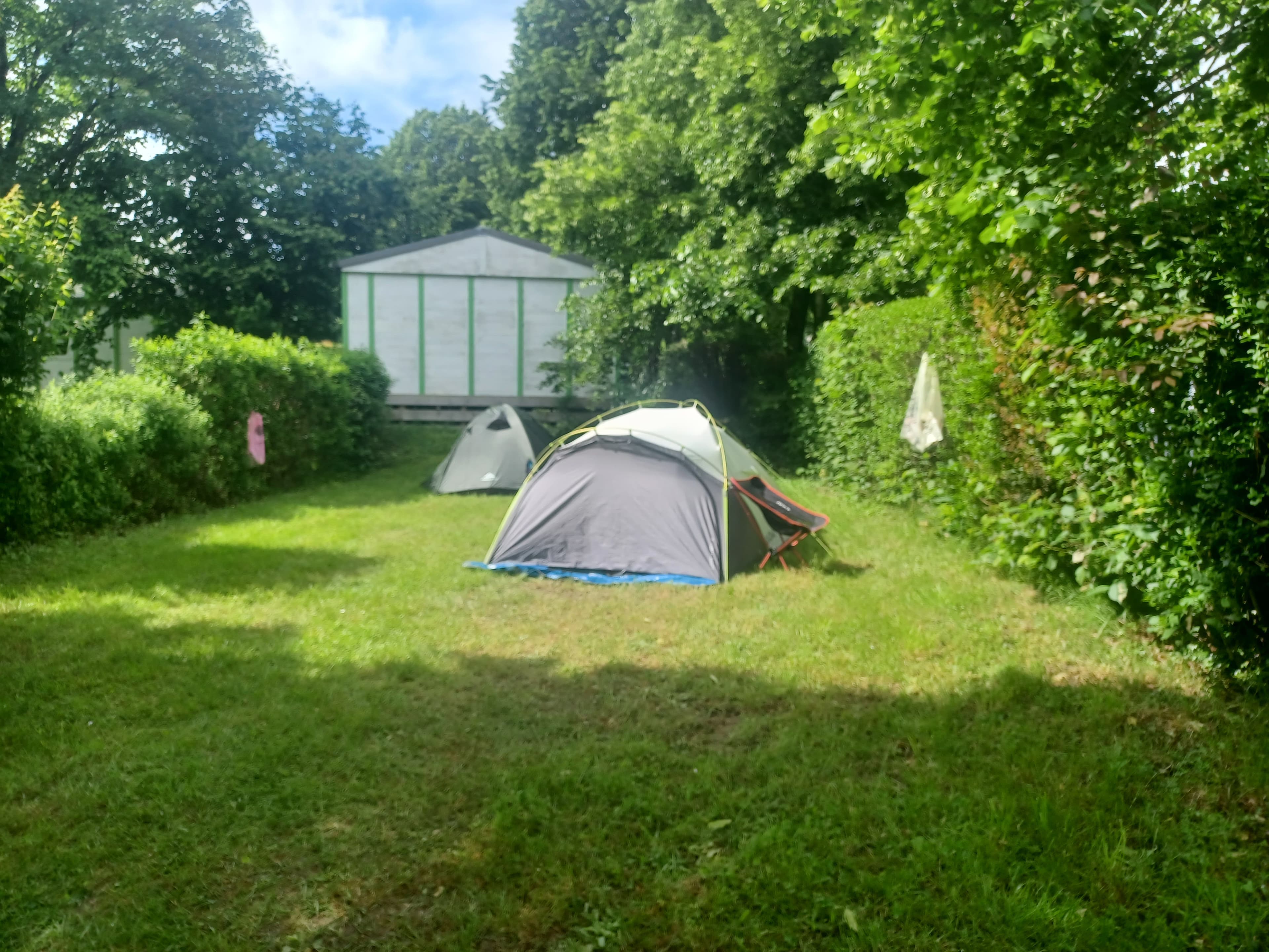 A scenery from Camping les Genêts du Morvan